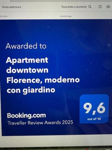 Apartment Downtown Florence, Moderno Con Giardino Exterior foto
